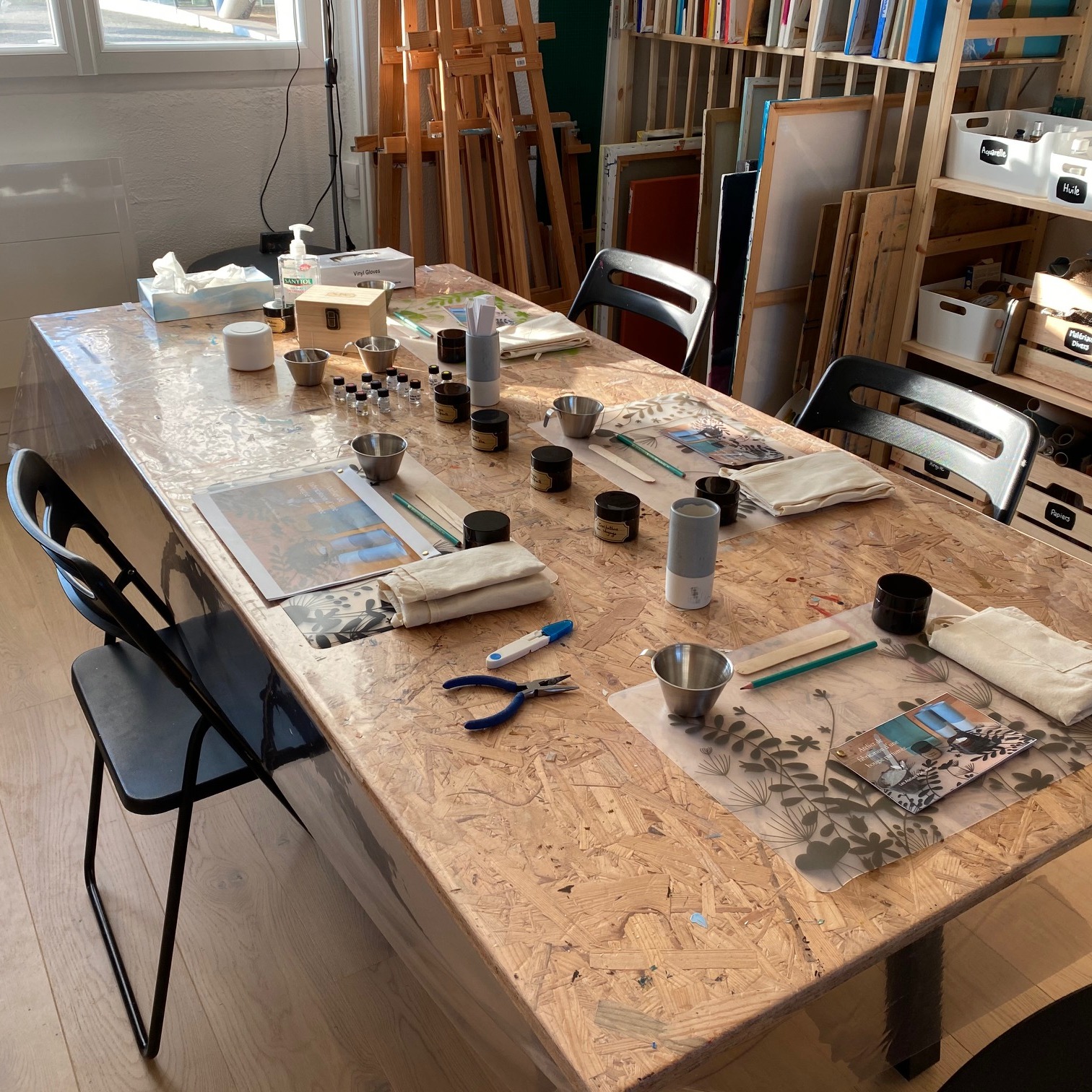 atelier création de parfum pour bougies naturelles des ateliers parfumés