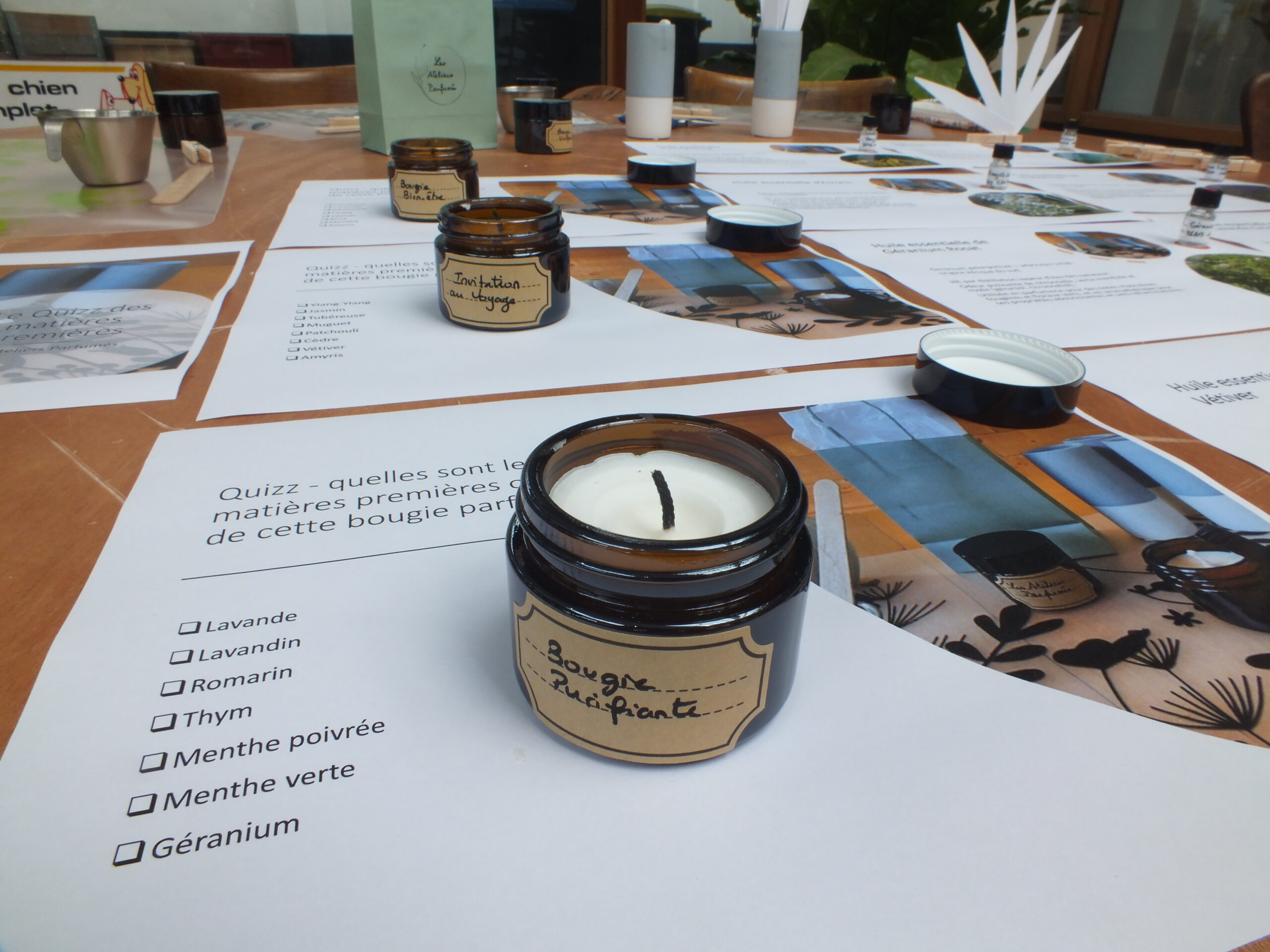 quizz des odeurs des ateliers parfumés